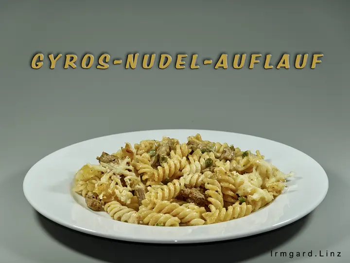 Gyros-Nudelauflauf