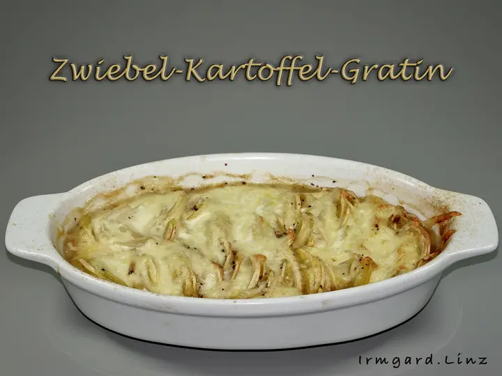 Zwiebel-Kartoffel-Gratin