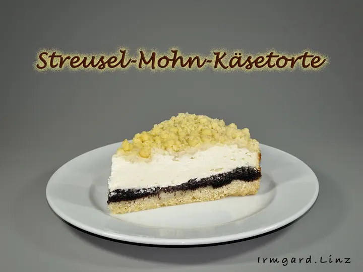 Streusel-Mohn-Käsetorte
