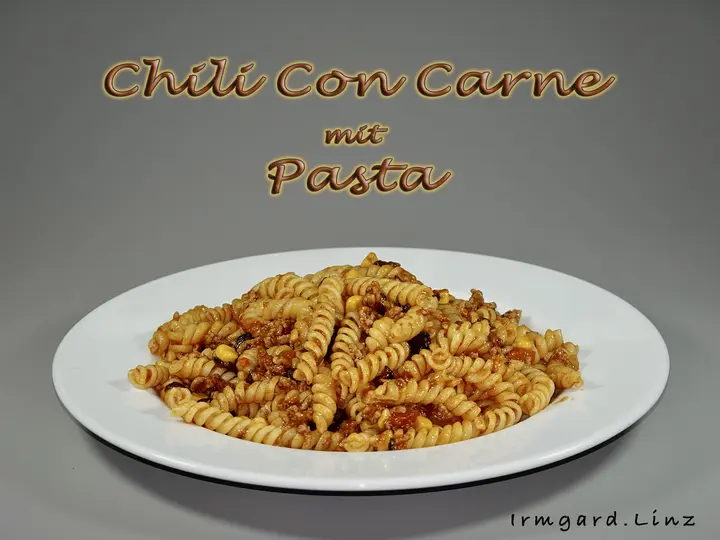 Chili con Carne mit Pasta