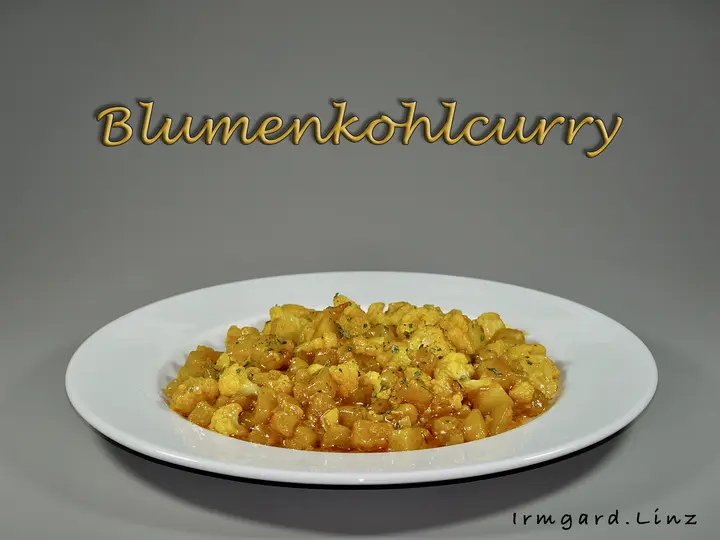 Blumenkohlcurry