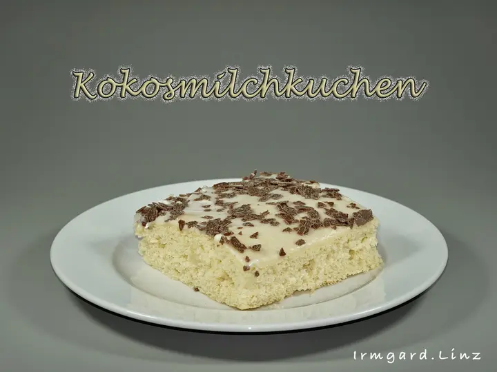 Kokosmilchkuchen