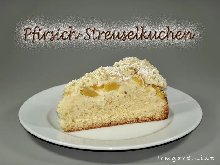 Pfirisch-Streuselkuchen