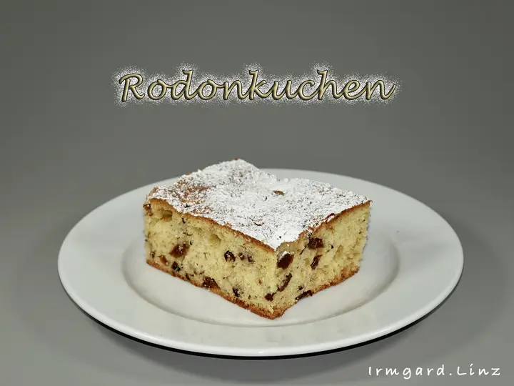 Rodonkuchen vom Blech