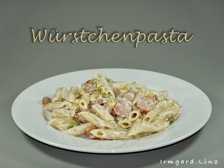 Würstchen-Pasta