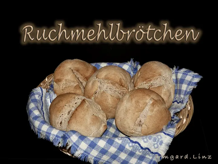 Ruchmehlbrötchen