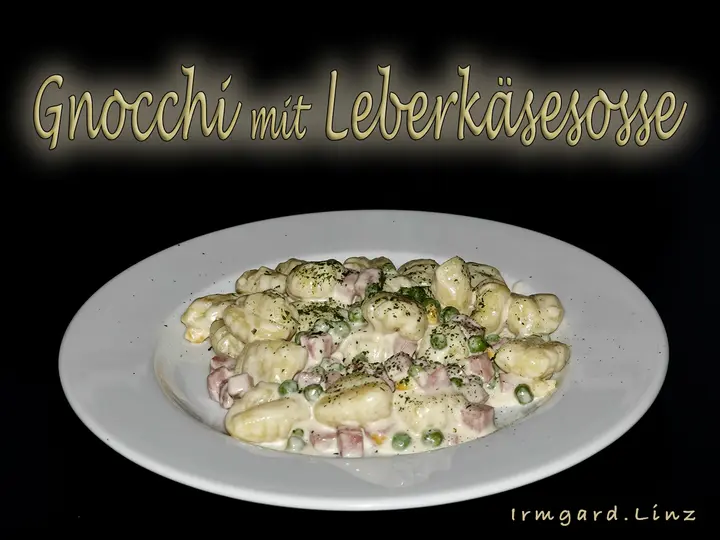 Gnocchi mit Leberkässosse