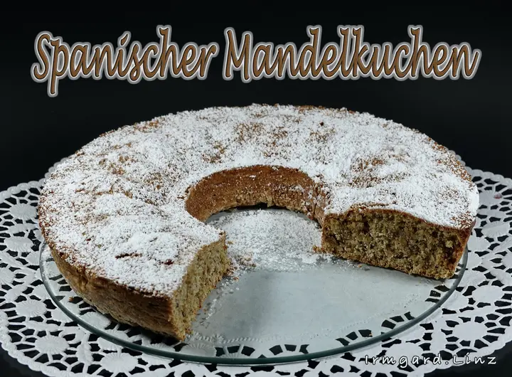 Spanischer Mandelkuchen