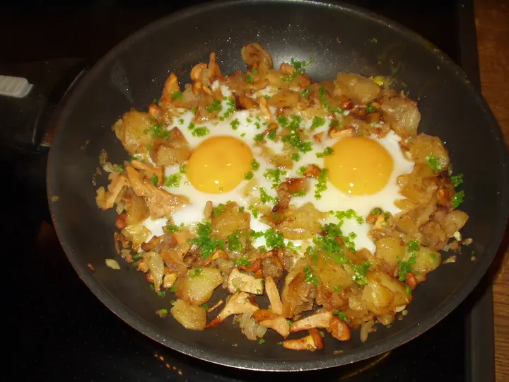 Eierschwammergröstl