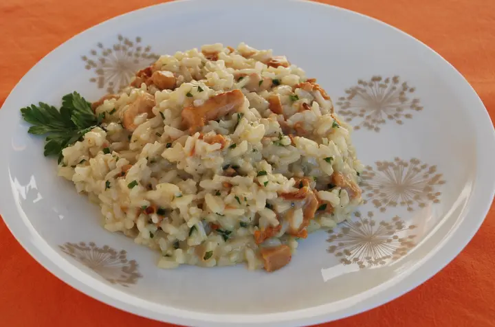 Eierschwammerlrisotto