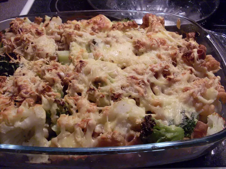 Gemüse - Nudelauflauf