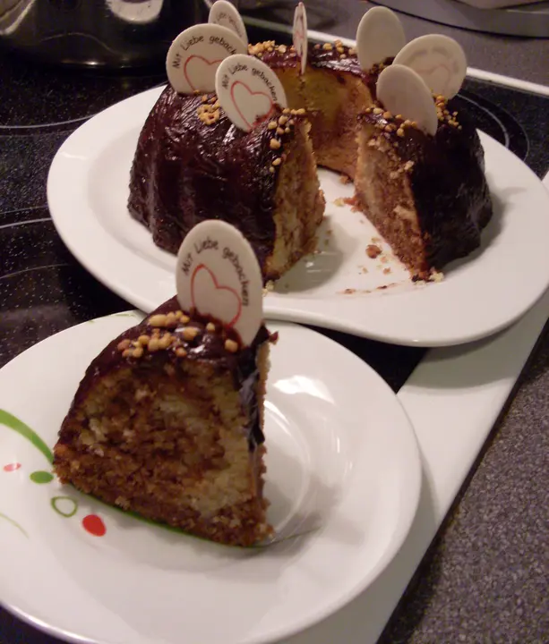 Marmorgugelhupf ohne Ei