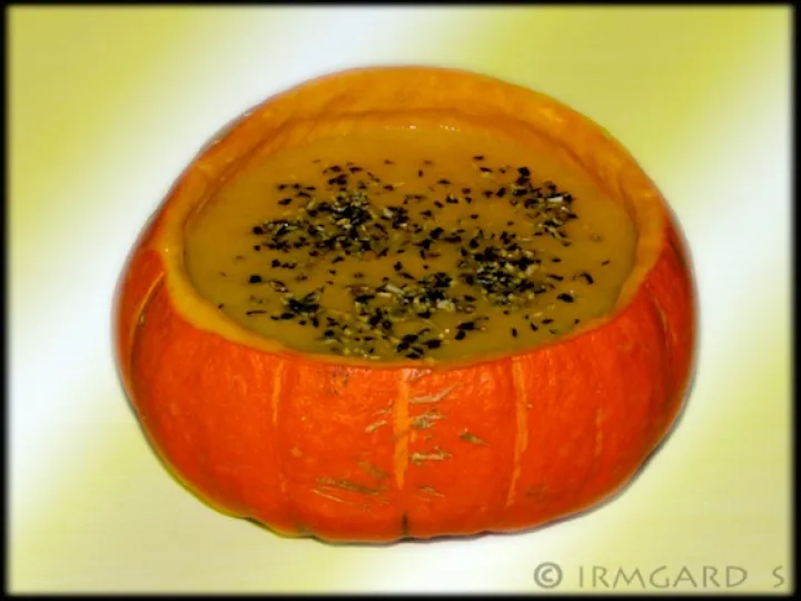 Amerikanische Kürbissuppe