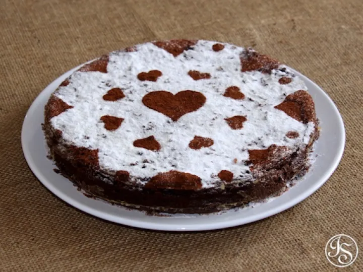 Französische Schokoladentarte