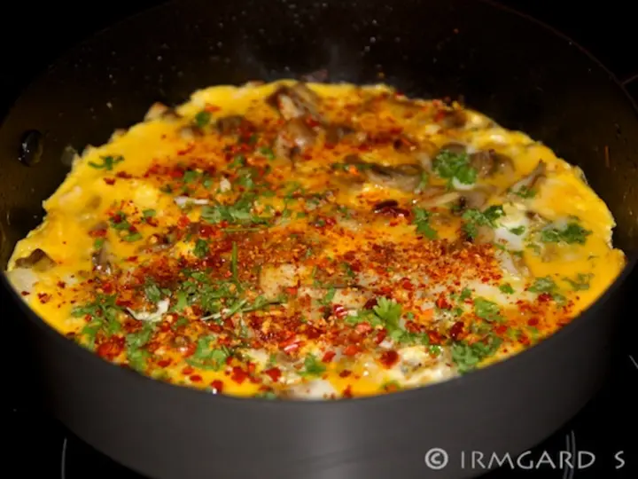 Champignonomelett