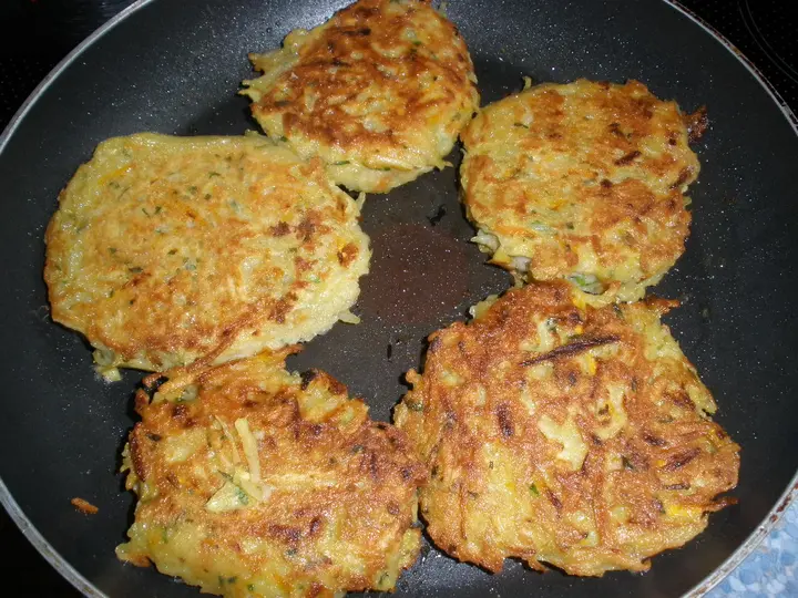 Kartoffel - Karotten - Puffer