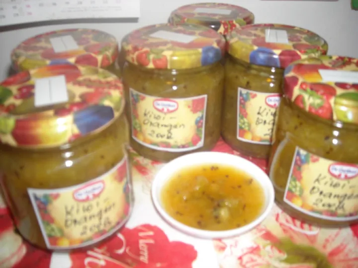 Orangen - Kiwi - Marmelade