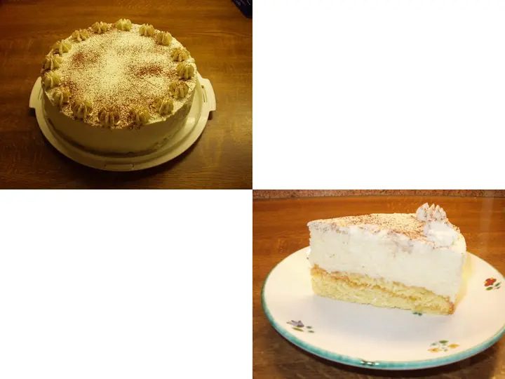 Obers-Kokos-Torte
