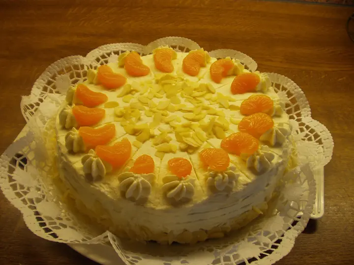 Orangen-Schokoladentorte