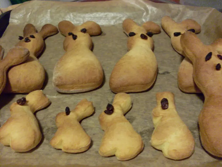 Teig - Osterhasen