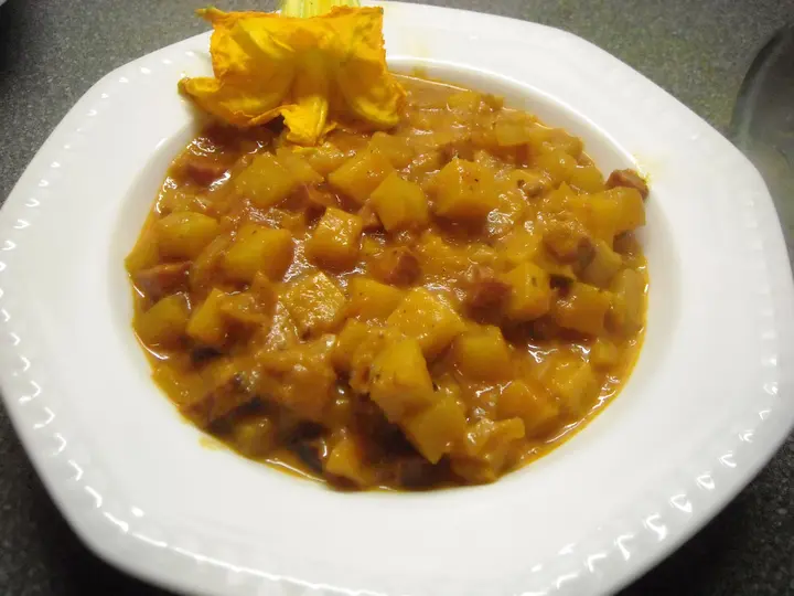 Tomaten - Kürbisgulasch