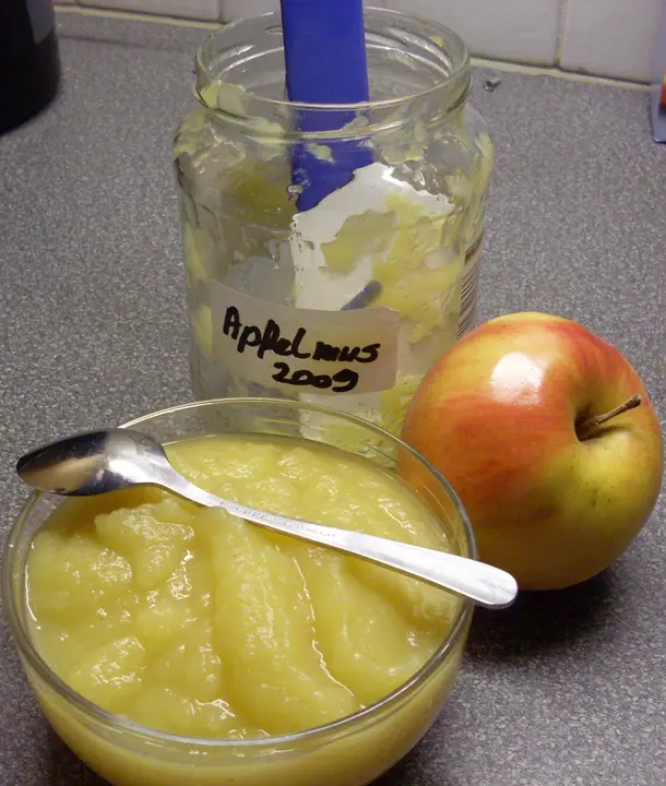 Selbstgemachtes Apfelmus