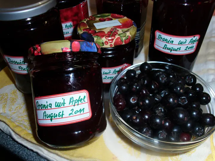 Aronia - Apfel - Marmelade