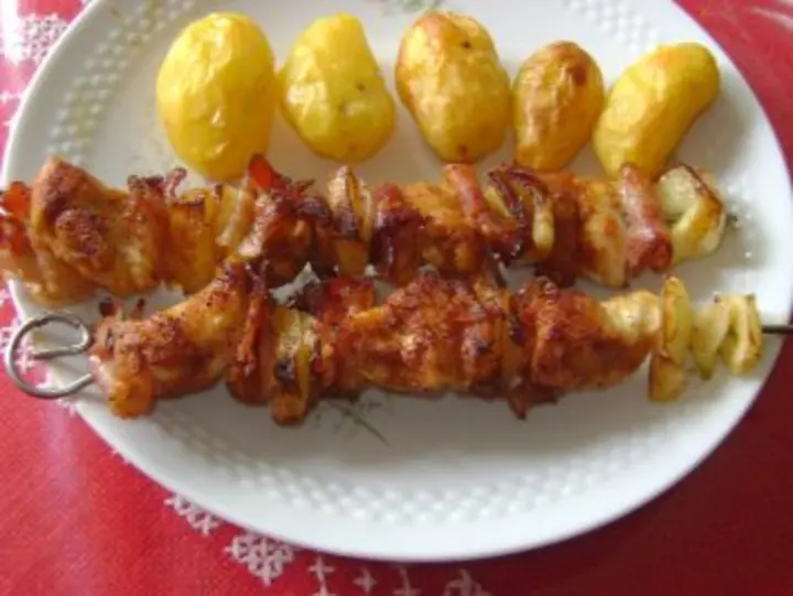 Hendlbrustspießchen
