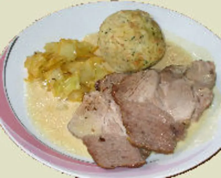 Schweinsbraten in Biersauce