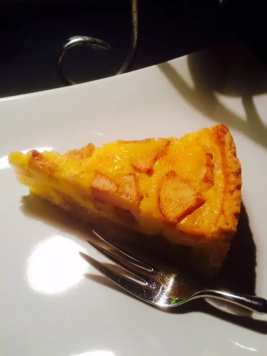 Birnenkuchen mit Vanilleguss