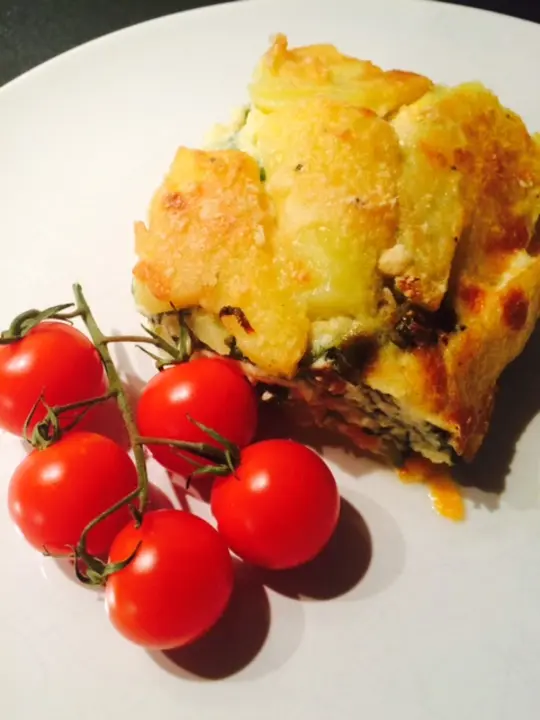 Bunter Gemüse Auflauf