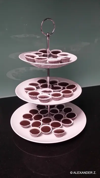 Schoko Sahne Konfekt mit Chili 