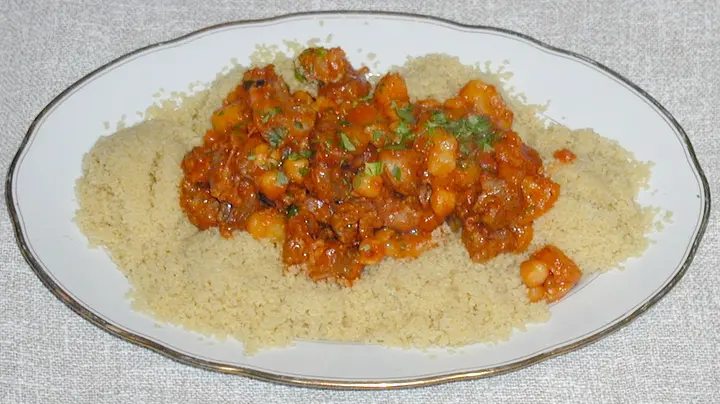 Couscous mit Lamm