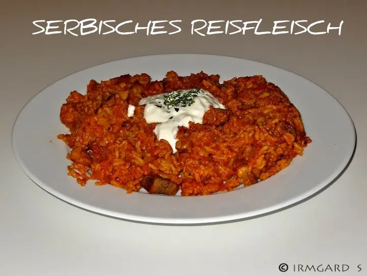 Serbisches Reisfleisch