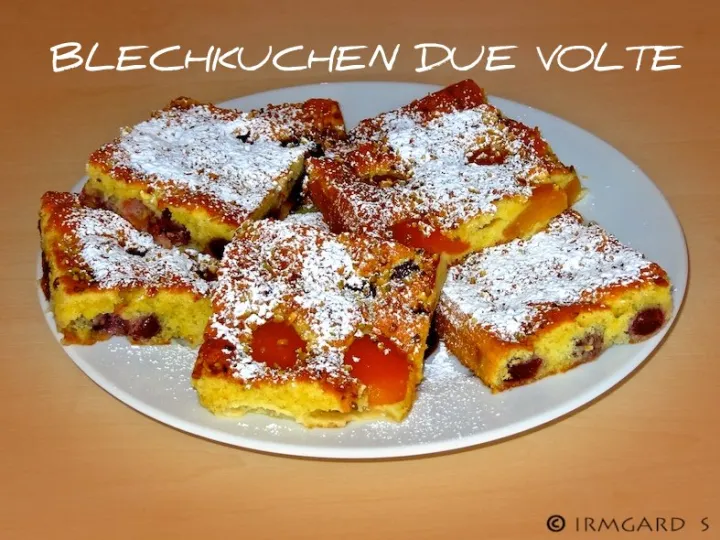Blechkuchen Due Volte