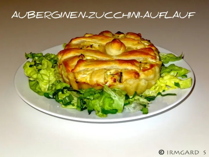 Auberginen-Zucchini-Auflauf