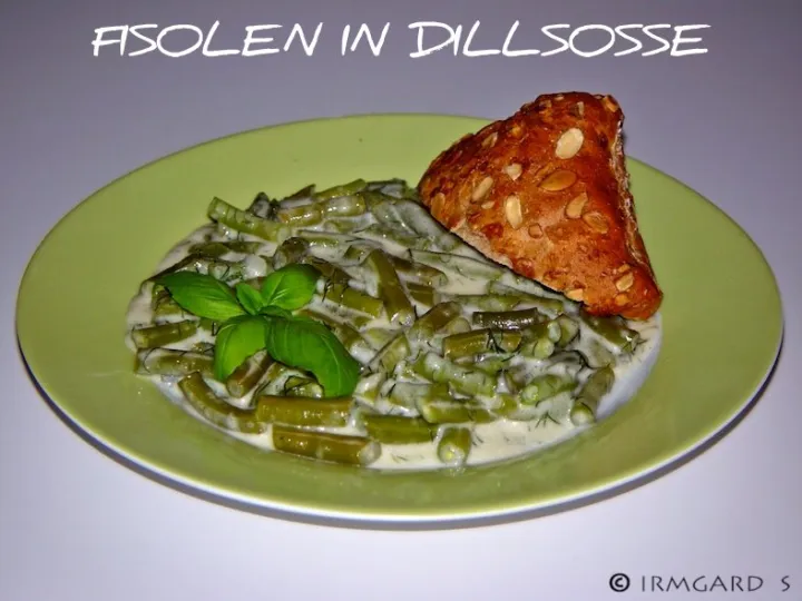 Fisolen in Dillsosse