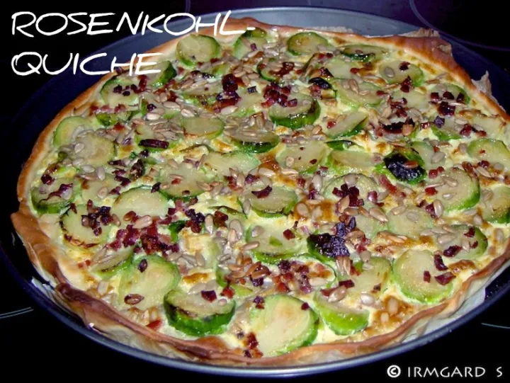 Rosenkohl-Quiche