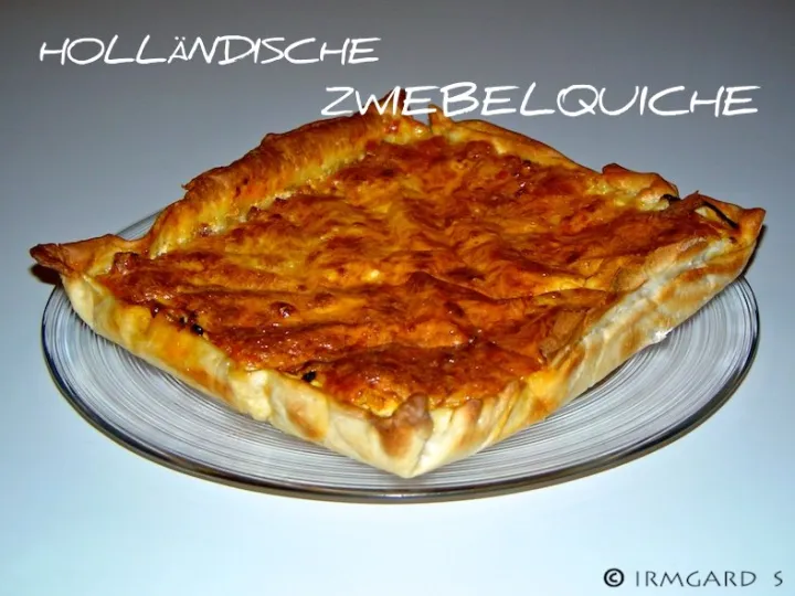 Holländische Zwiebelquiche