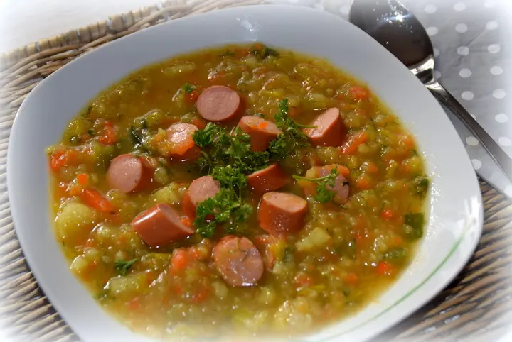 Sächsische Kartoffelsuppe