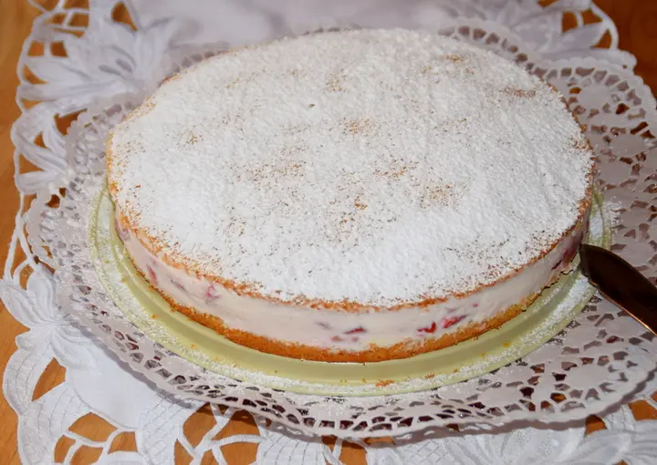 Quark-Sahne- Torte