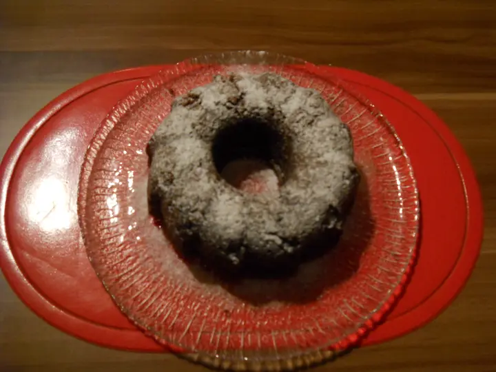 Minuten-Kuchen in der Mikrowelle