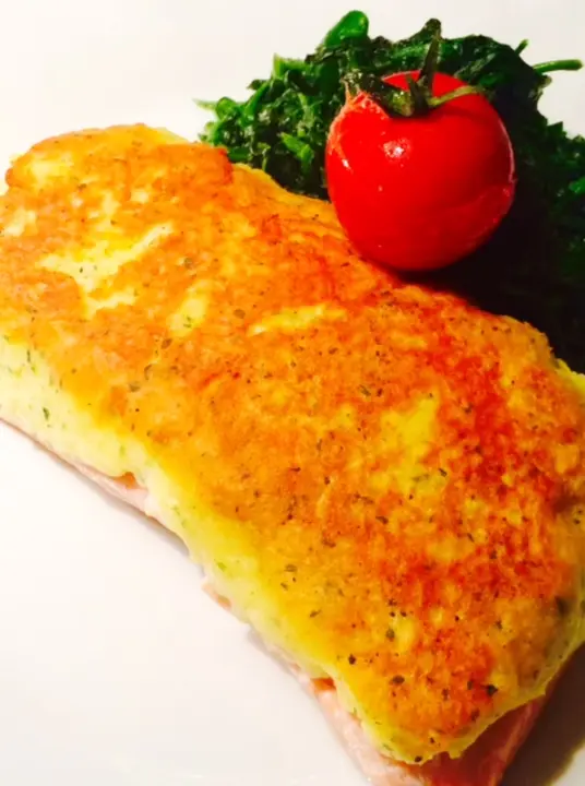 Fisch mit Kartoffel-Käse Kruste