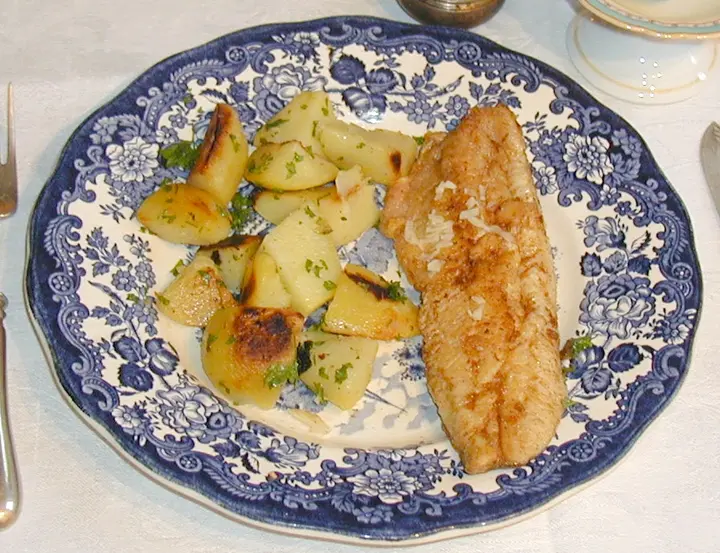 Gebratene Forellenfilets