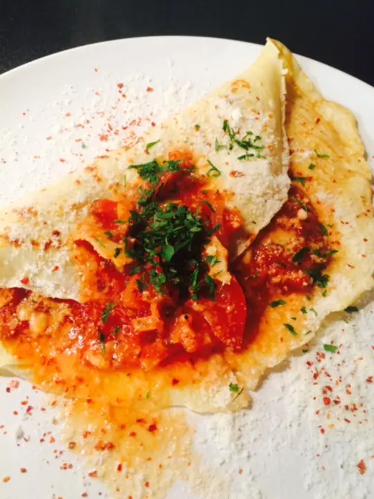 Gemüse Palatschinken