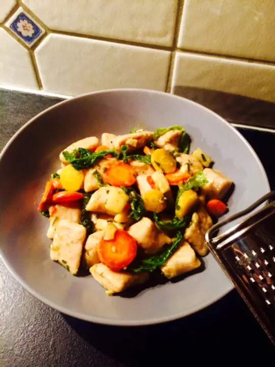 Gnocchi-Gemüse Pfanne