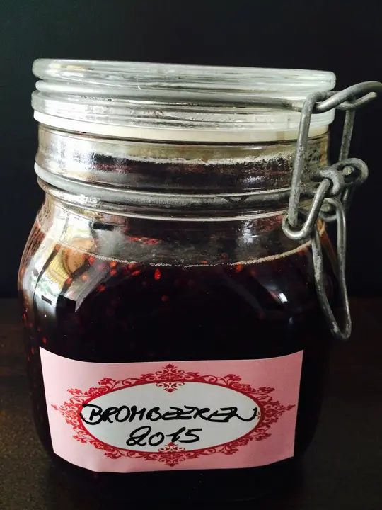Einfache Brombeer Marmelade 