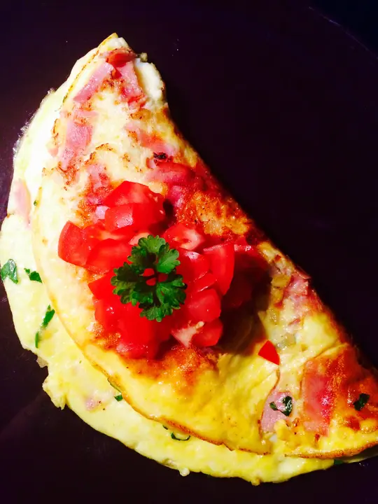 Schinken- Käse Omelett 