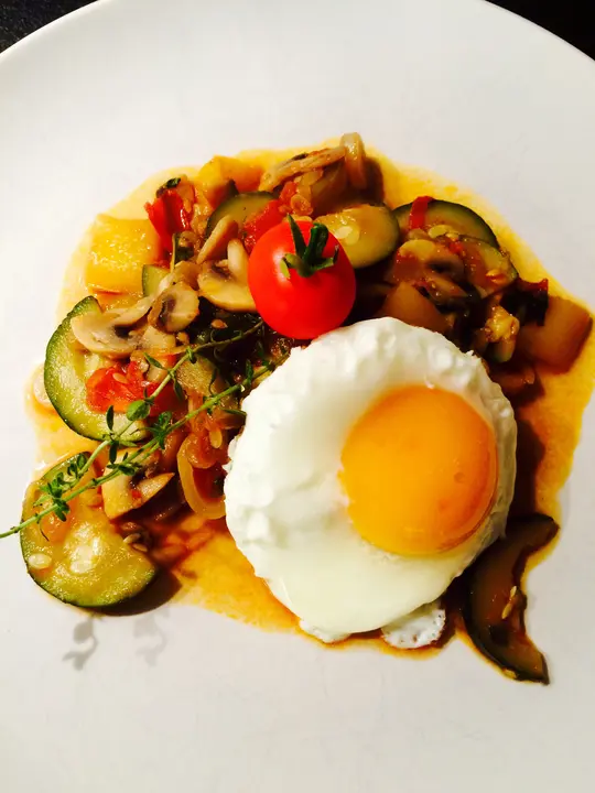 Sommerliche Gemüsepfanne