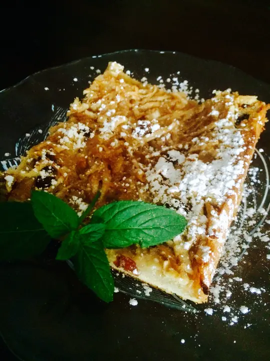 Apfel-Birnen Blechkuchen